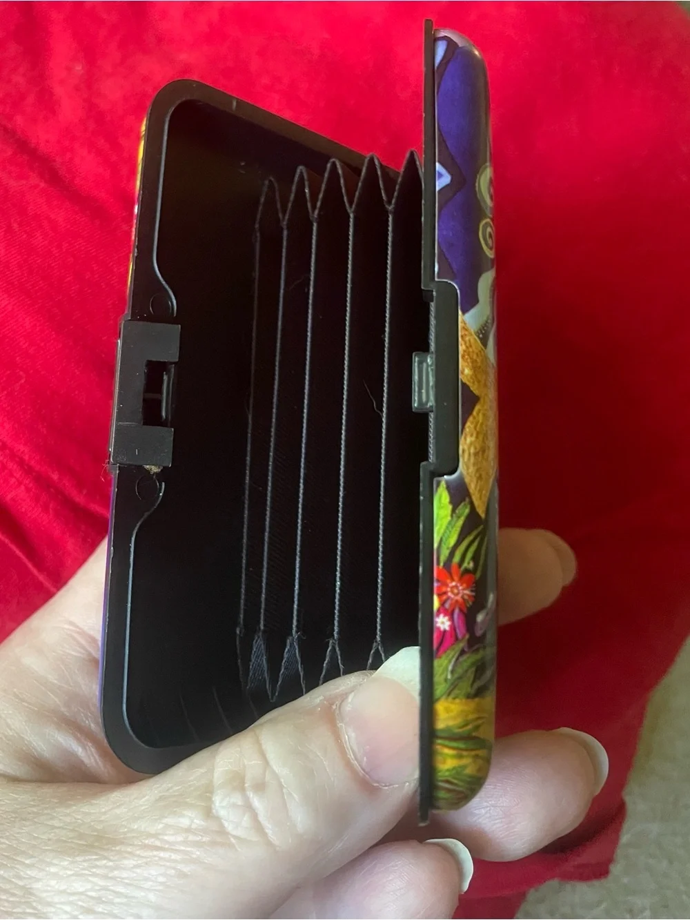 2 for $10. Laurel Burch Mermaid Print Hard Credit Card Case